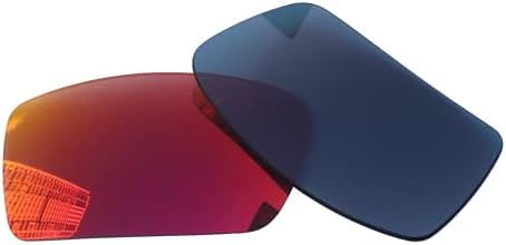 Acefrog 4 Pairs Polarized Replacement Lenses For Oakley Gascan OO9014 Sunglasses Perfectly Fit Shatterproof Anti-scratch Value Pack