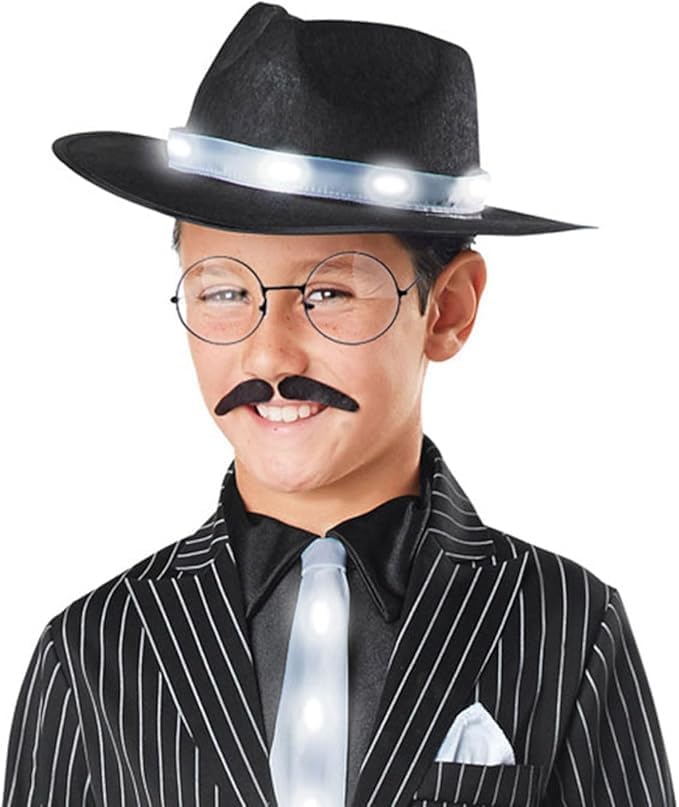 ALVOGIMOR Retro Round Eyeglasses Clear Lens Metal Frame Glasses For Men Women Party Costume Accessories