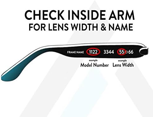 Apex Lenses Blue Light Lenses For Ray-Ban Meta Wayfarer RW4006 (50MM) Sunglasses