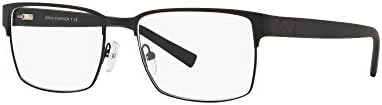 Armani Exchange Men's Ax1019 Square Prescription Eyeglass Frames
