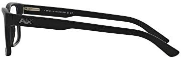 Armani Exchange Men's Ax3016 Square Prescription Eyewear Frames