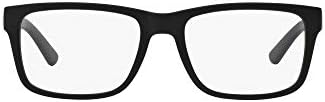 Armani Exchange Men's Ax3016 Square Prescription Eyewear Frames