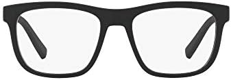 Armani Exchange Men's Ax3050 Square Prescription Eyeglass Frames