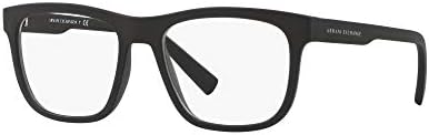 Armani Exchange Men's Ax3050f Low Bridge Fit Square Prescription Eyeglass Frames