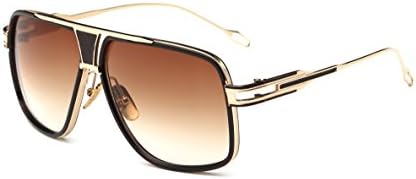 Aviator Sunglasses for Men 100% UV Protection Goggle Alloy Frame with Case