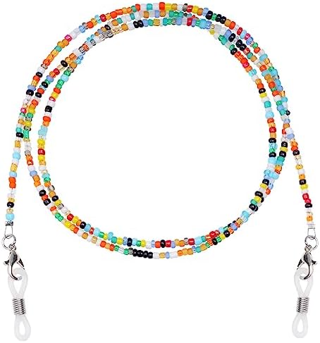 Beaded Eyeglass Chains for Women Girls Eye Glasses String Holder Mask Lanyard Sunglasses Strap Eyewear Retainer