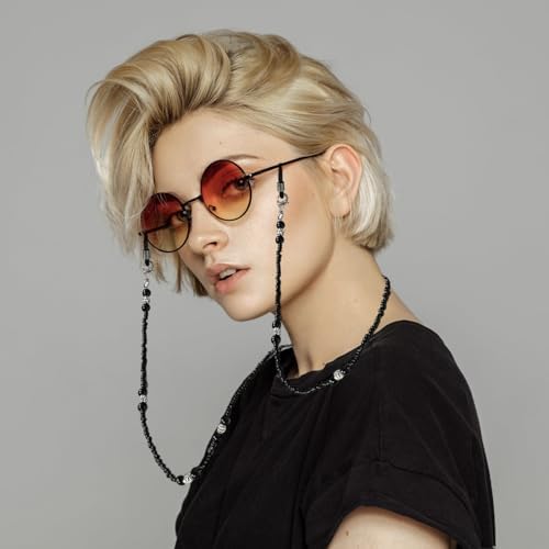 Beaded Eyeglass Chains Glasses Chain For Women Stylish Sunglasses Strap Eye Glass Holders Around Neck Glasses Lanyard