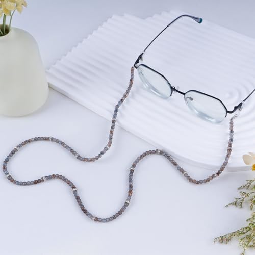BILIONE Crystal Beaded Eyeglass Chains Eye Glasses Holders Around Neck For Women And Girls Sunglasses Chains Holder