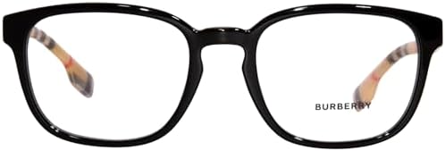 BURBERRY EDISON BE 2344 Black Check 53/20/145 Men Eyewear Frame