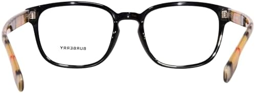 BURBERRY EDISON BE 2344 Black Check 53/20/145 Men Eyewear Frame