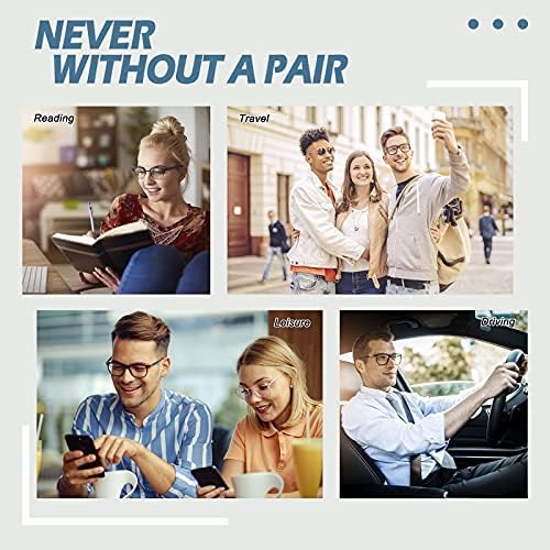 CGID Fake Glasses Clear Lens Non-Prescription Retro Rectangular Frame UV400 Protection Men Women CN12