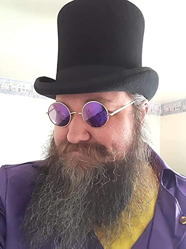 Classic Circle Glasses Retro Round Polarized Sunglasses Hippie Style Small Rounded Sun Shades