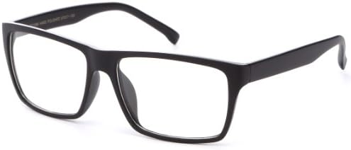 Classic Unisex Squared Fashion Clear Lens Eye Glasses Frame Clear Lens Glasses Men Women