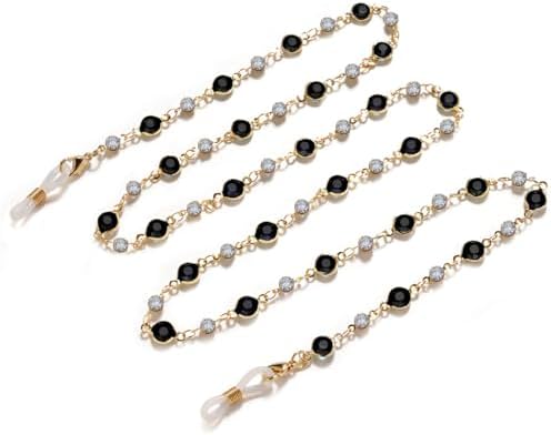 Colorful Beaded Eyeglass Chains For Women - Sunglasses Spectacle And Reading Glasses Neck Cord Strap Holder