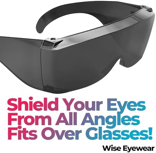 Cover-Ups Black Fit Over Sunglasses - Wrap Around Sunglasses - People Who Wear Prescription Glasses In The Sun