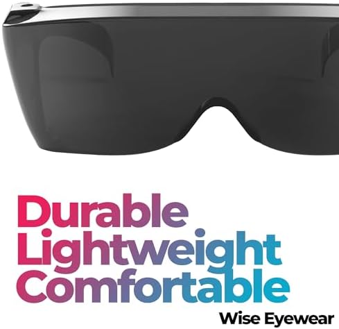 Cover-Ups Black Fit Over Sunglasses - Wrap Around Sunglasses - People Who Wear Prescription Glasses In The Sun