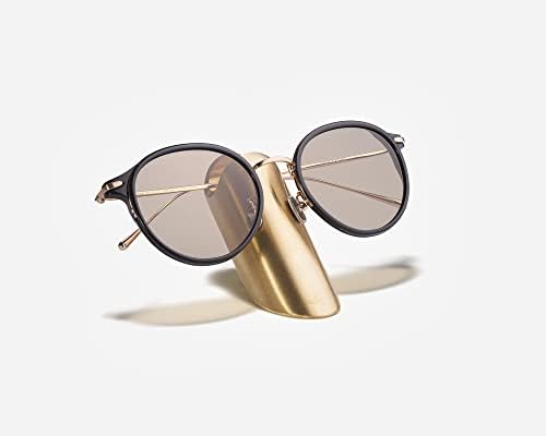 Craighill Brass Eyewear Stand Made from Solid Brass 14.5oz Minimalistic Elegant Practical Sturdy & Weighty Can Hold Larger Glasses with Ease