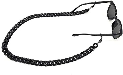 DECKER Acrylic Eyeglass Chain Sunglasses Holder Eyewear Retainer Strap Glasses Hanging For Women