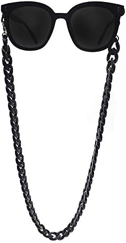 DECKER Acrylic Eyeglass Chain Sunglasses Holder Eyewear Retainer Strap glasses hanging for Women