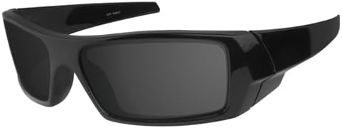 Dynamix Polarized Replacement Lenses For Oakley Gascan Easy To Install Fit Perfectly Solid Black