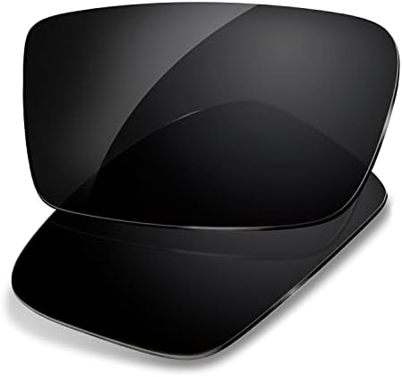 Dynamix Polarized Replacement Lenses for Oakley Gascan Easy To Install Fit Perfectly Solid Black