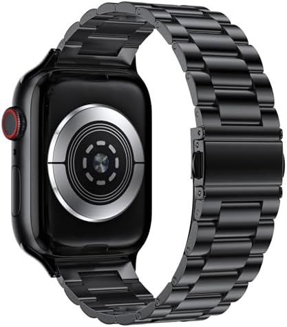 EPULY Metal Band Compatible With Apple Watch Bands For Men 49mm 46mm 45mm 44mm 42mm 41mm 40mm 38mm Business Stainless Steel Strap For IWatch Bands Series 11 10 9 8 7 6 5 4 3 2 1 SE3 2 1 Ultra3 2 1