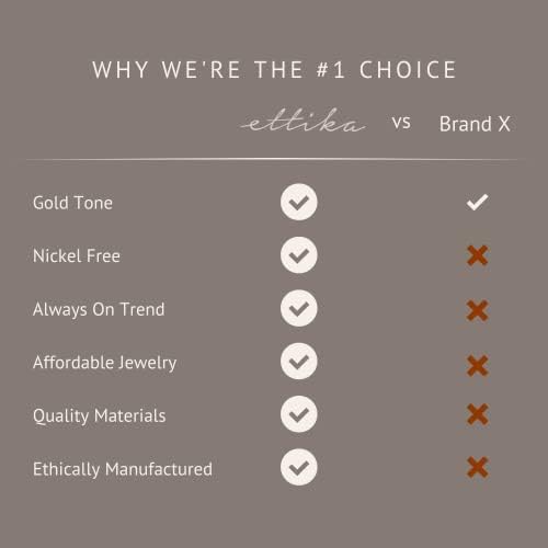 Ettika Glasses Strap. Eyeglasses Chains For Reading Glasses For Women. Gold Tone Or Rhodium Cord. Jewelry Accessory