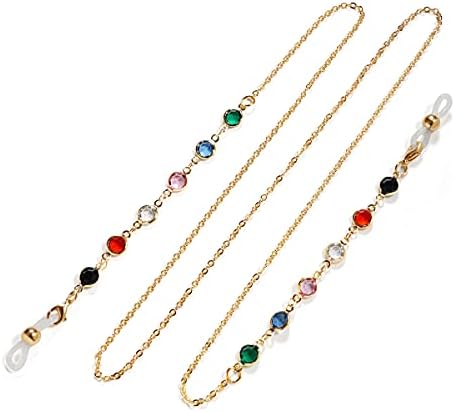 Eyeglass Chains For Women Beaded Glasses Chain Copper Pearl Eye Glasses Holders Around Neck Pearl Eyeglasses Strap