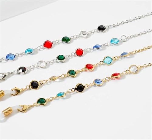 Eyeglass Chains For Women Beaded Glasses Chain Copper Pearl Eye Glasses Holders Around Neck Pearl Eyeglasses Strap