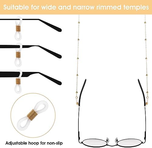 Eyeglass Chains Women Beaded Cute Glass Cord Frames Lanyard String Necklace Stylish Sunglasses Strap Prevent Loss