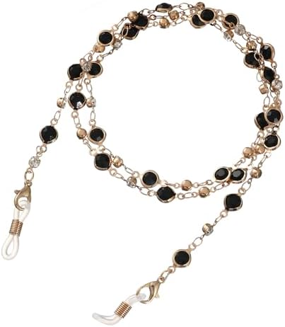 Eyeglasses Chain Holder Beaded Neck Cord For Reading Glasses And Sunglasses Women And Girls