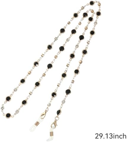 Eyeglasses Chain Holder Beaded Neck Cord For Reading Glasses And Sunglasses Women And Girls