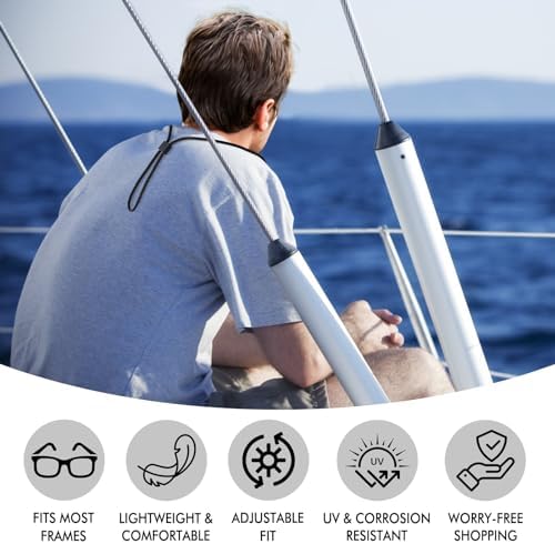 Eyeglasses Holder Strap - 3 Pcs Adjustable Eyewear String Lanyard Retainer - Sunglasses Strap For Men Women And Kids