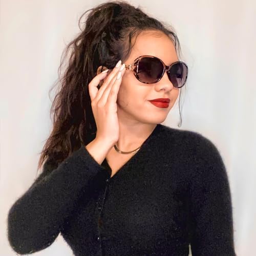 FIMILU Sunglasses For Women Trendy Polarized Sunglasses Oversized Big Sun Glasses Ladies Shades UV Protection
