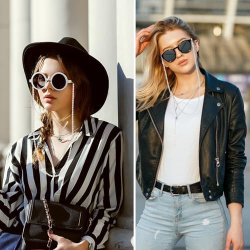 Glasses Chain Pearl Eyeglass Chain Beaded Eyeglass Chain Sunglasses Holder Strap