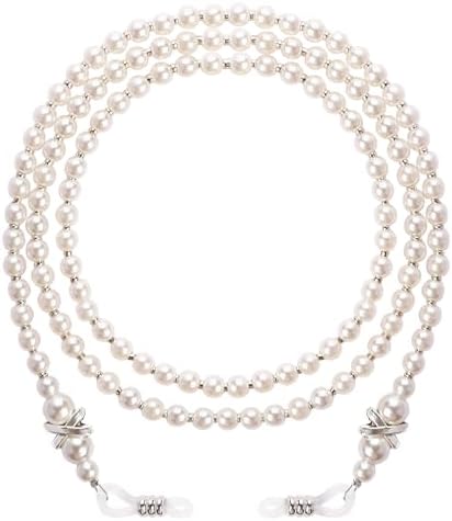 Glasses Chain Pearl Eyeglass Chain Beaded Eyeglass Chain Sunglasses Holder Strap