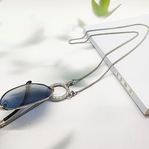 Glasses Holder Chain Loop Eyeglasses Necklace Ring For Women Reading Glasses Sunglasses Necklace For Men