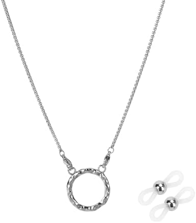 Glasses Holder Chain Loop Eyeglasses Necklace Ring for Women Reading Glasses Sunglasses Necklace for Men
