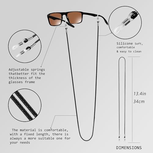 Glasses Strap Securely Keep Your Eyeglasses Around Your Neck Practical Sunglasses Holder Strap For Men Women
