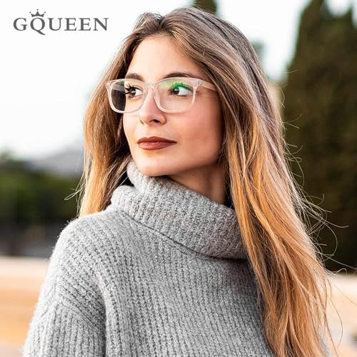 GQUEEN Fashion Glasses Non Prescription Fake Glasses For Women Men Clear Lens Square 201582
