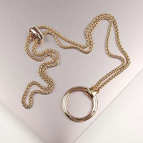 Guran Stainless Steel Loop Anti-Lost Chain For Sunglasses Eyeglass Necklace Holder Ring Holder