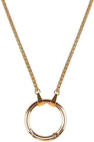 Guran Stainless Steel Loop Anti-Lost Chain for Sunglasses Eyeglass Necklace Holder Ring Holder