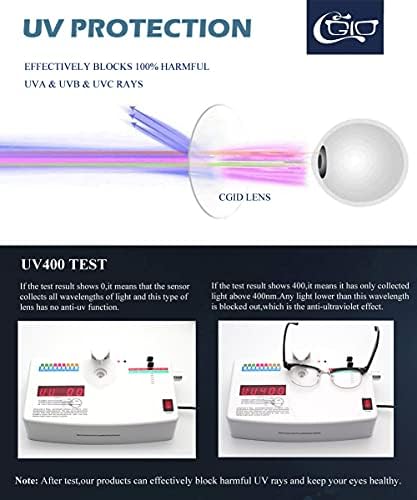 Happy Store CN56 Vintage Inspired Classic Horn Rimmed Nerd UV400 Clear Lens Glasses