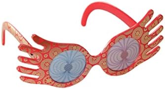 Harry Potter Luna Lovegood Glasses Spectacles Halloween Costume Accessory - Officially Licensed