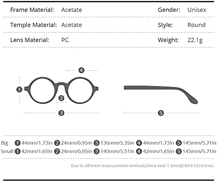 HEPIDEM Acetate Men Vintage Round Optical Glasses Frame Spectacles Optical Eyeglasses Zolman
