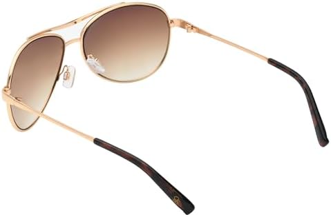 Jessica Simpson Women's J106 Iconic Metal Aviator Pilot Sunglasses With UV400 Protection