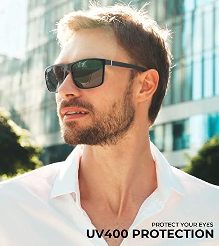 KALIYADI Polarized Sunglasses For Men And Women Mens Sun Glasses With UV Protection For Driving Fishing Golf (3 Packs)