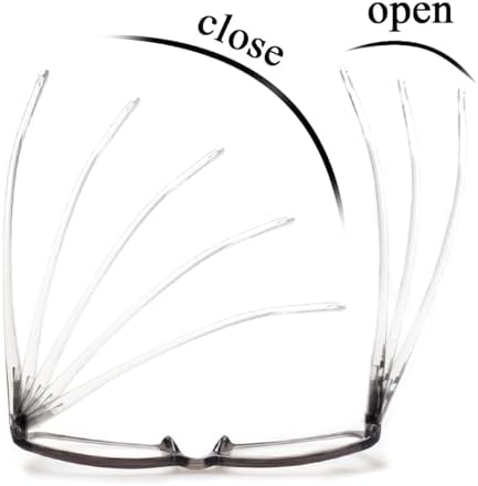 Kerecsen Reading Glasses 5 Pairs Fashion Ladies Readers Spring Hinge With Pattern Print Eyeglasses For Women (5 Grey 3.0 X)