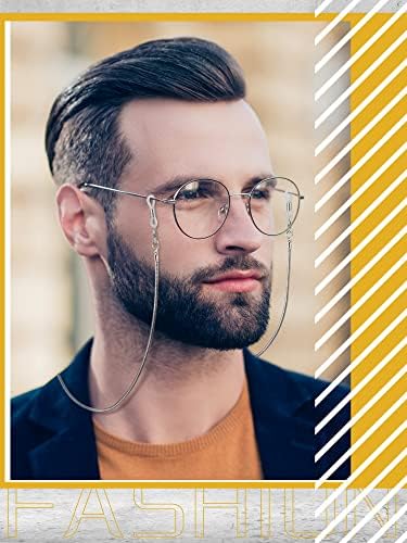 Konohan 7 Pcs Eyeglass Chains Eyeglasses Strap Glasses Holder Necklace Eyewear Chain Reading Lanyard For Glasses Women Men