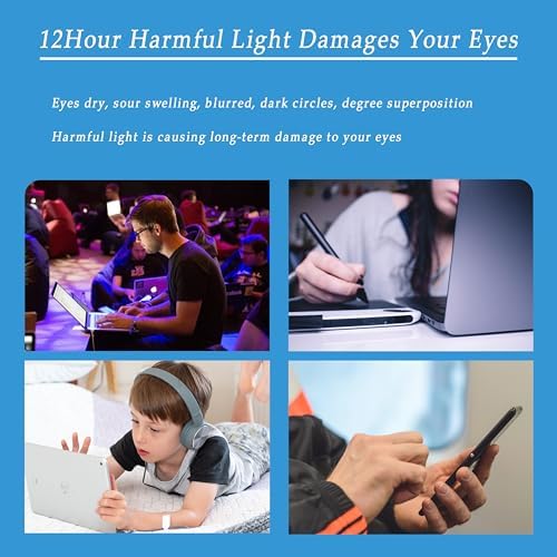 Kursan Oversized Square Black Glasses For Women Men Big Frame Blue Light Blocking Glasses Fashion Eyeglasses